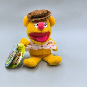 Muppets Fozzie Bear Finger Puppet Starbucks Coffee Premium 4" with tag